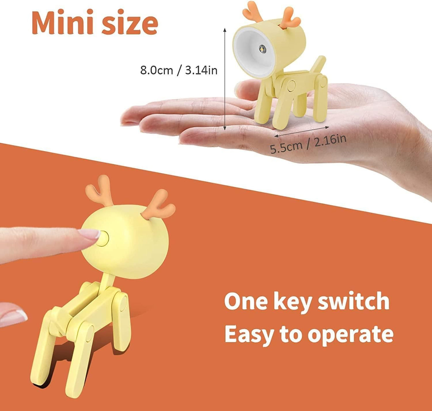 š Premium Mini LED Desk Lamp ā Cute, Compact & Powerful!